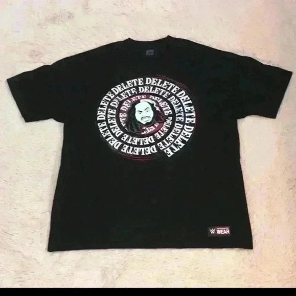 🌻WWE Matt Hardy ‘DELETE! DELETE! DELETE!’ T-Shirt. - Picture 2 of 3